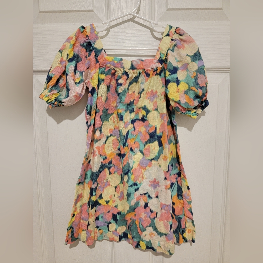 GAP Colorful Floral Kids Dress